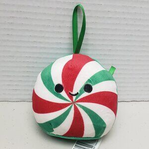Squishmallows Ornament Dulce Peppermint Candy